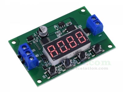 DC 5V-30V Multi-Function Trigger Cycle Timer MOS Delay Controller Module Power-ON Control Switch